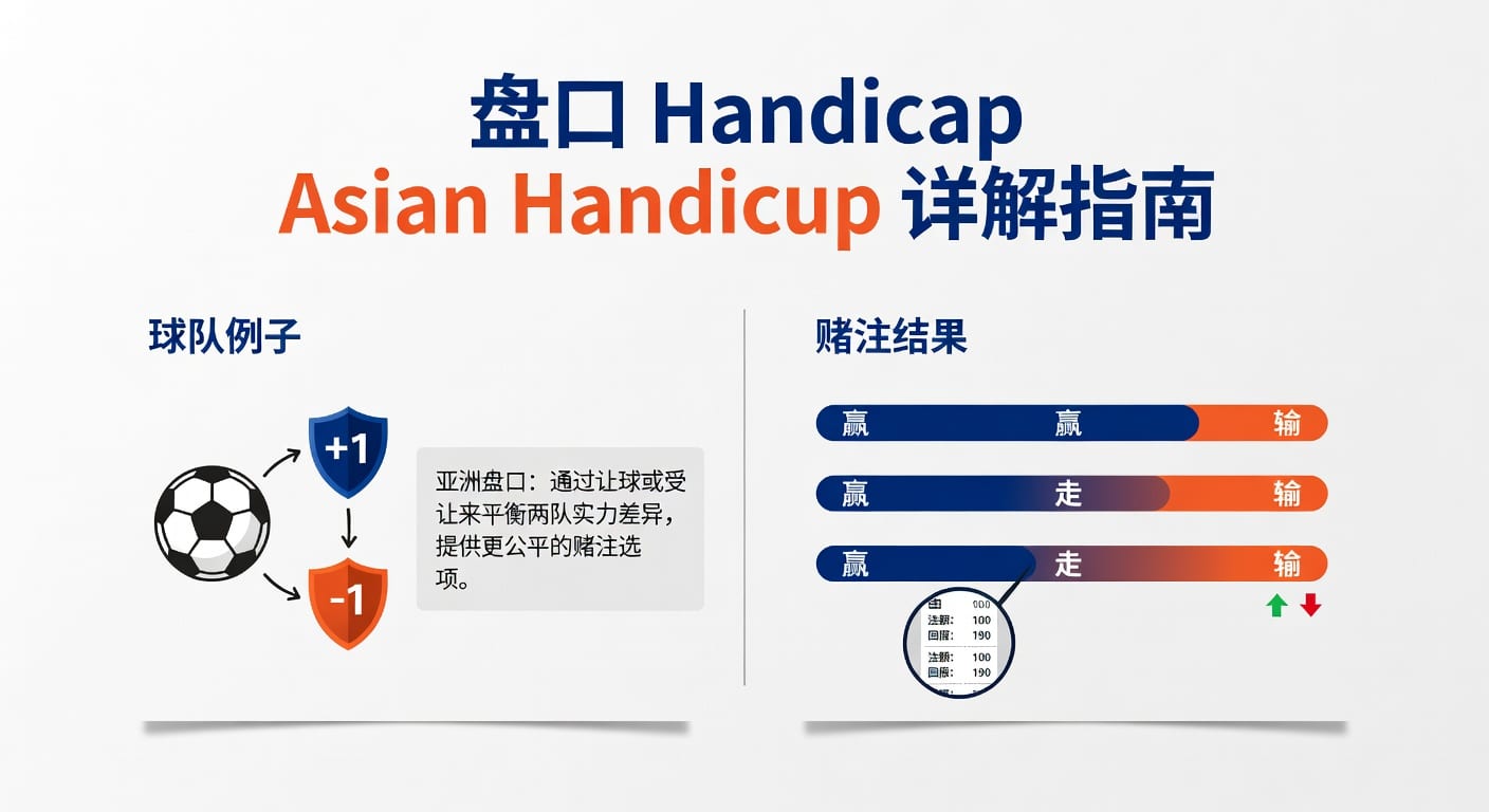 盘口 handicap asian handicap 怎么看与实战判断