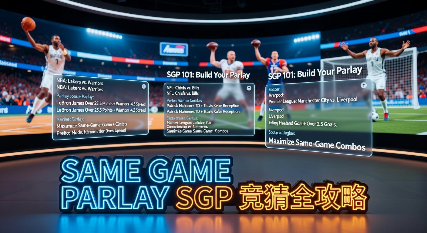 same game parlay SGP实战指南：投注技巧与风控